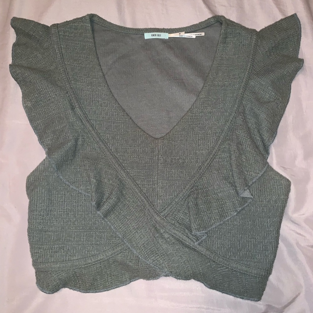 Urban Outfitters Kimchi Blue Brand Crop Top